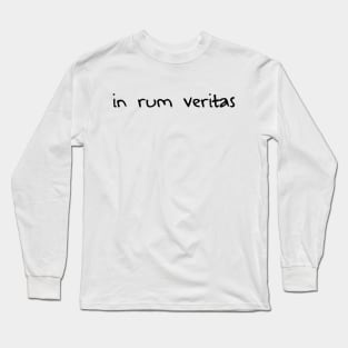 In Rum Veritas Long Sleeve T-Shirt